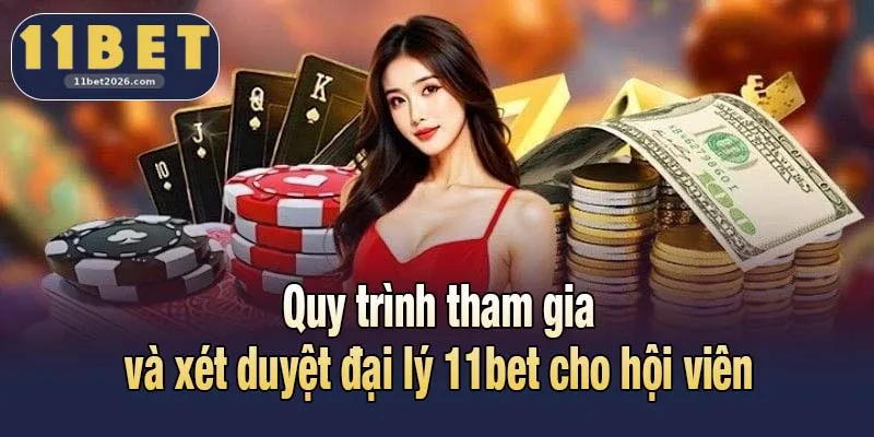 Quy trình tham gia và xét duyệt Đại Lý 11bet cho hội viên